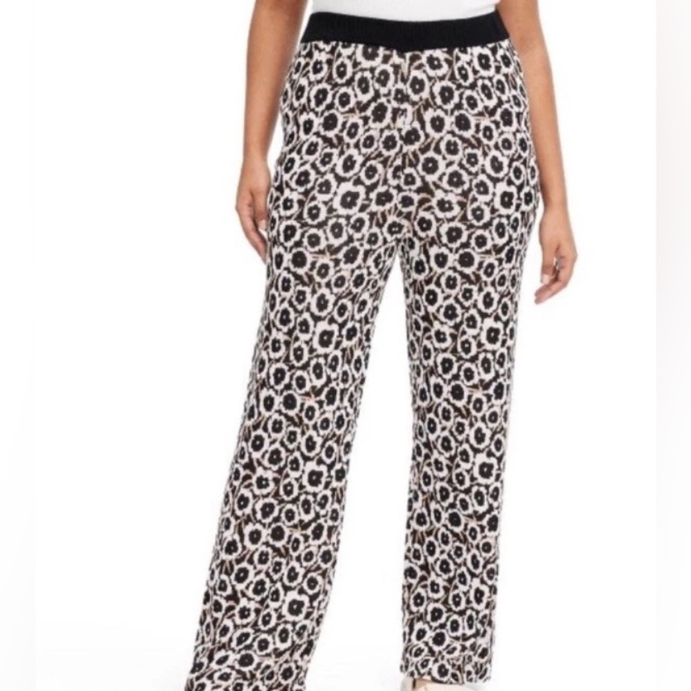 Diane von Furstenberg x Target High-Waisted Neutral Sweaterknit Poppy Pants